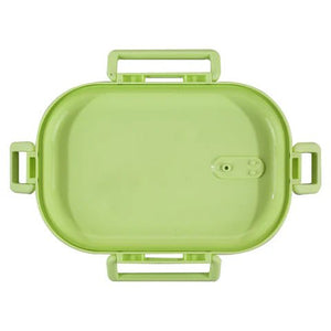 Smily kiddos Stainless Steel Space Dino Theme Lunch Box - Green - SK16001621