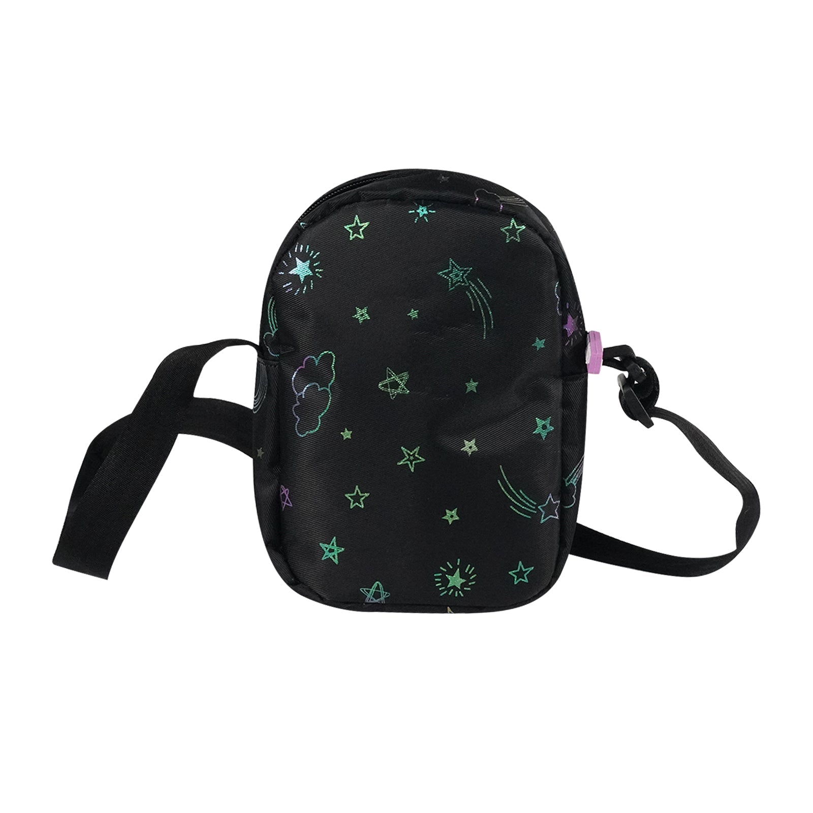 Smily Kiddos Stary Pop Sling Bag - Black - Sling Bag