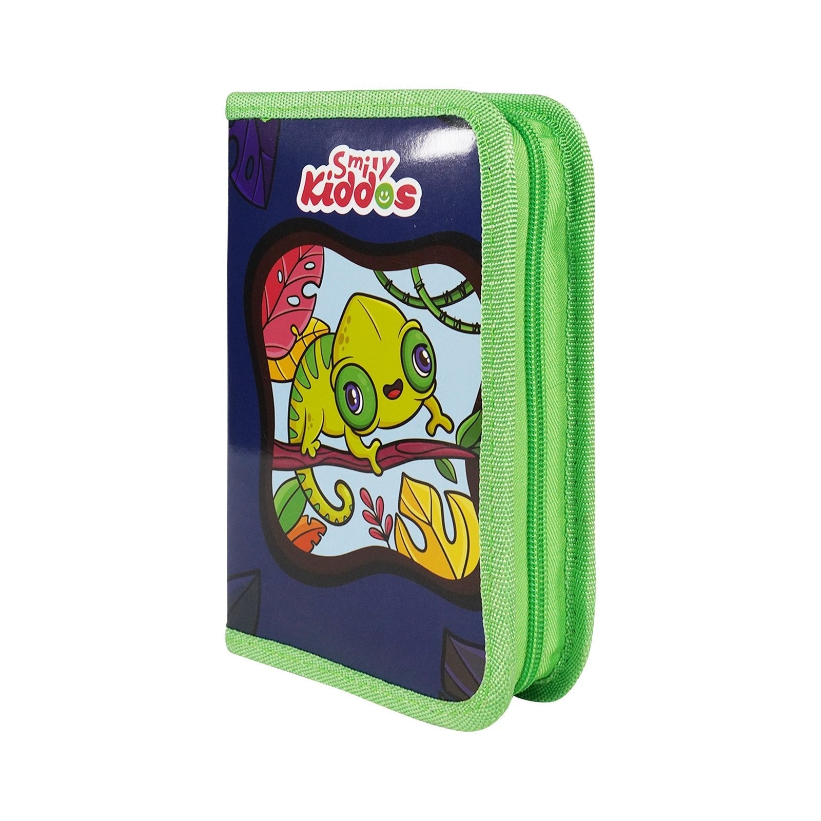Smily Kiddos Stationery Case – Chameleon Jungle Theme - Pencil Case