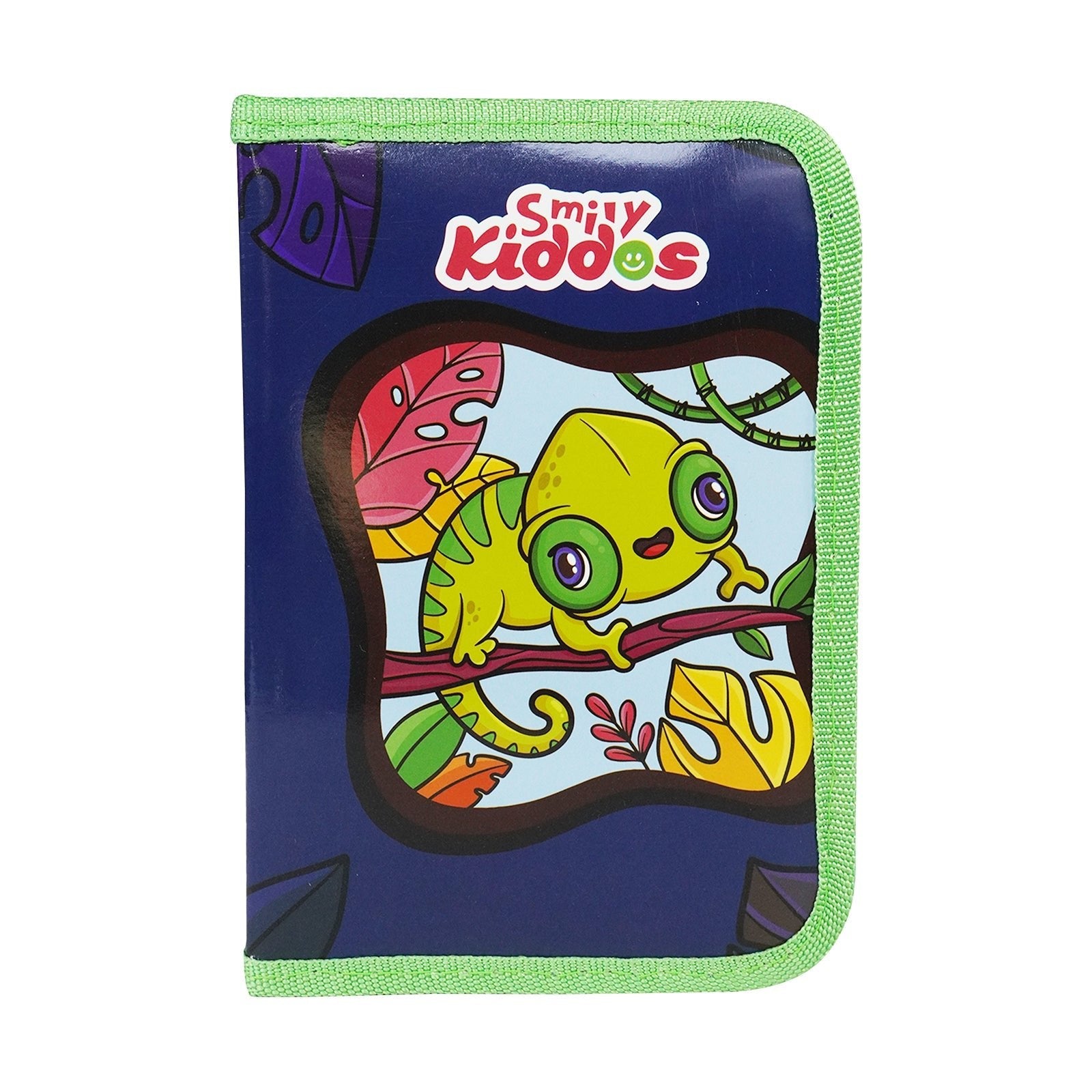 Smily Kiddos Stationery Case – Chameleon Jungle Theme - Pencil Case