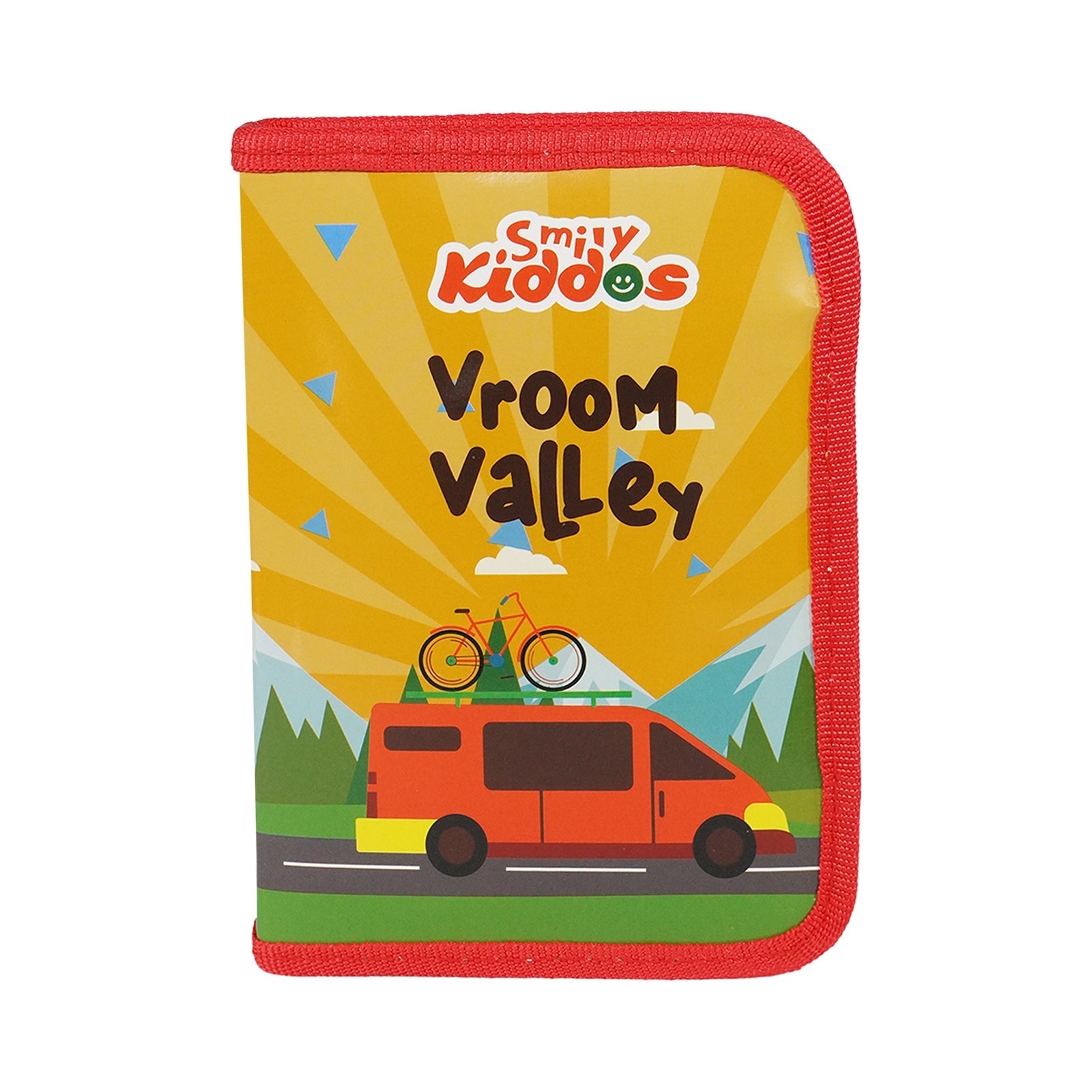 Smily Kiddos Stationery Case – Vroom Valley Theme - Pencil Case
