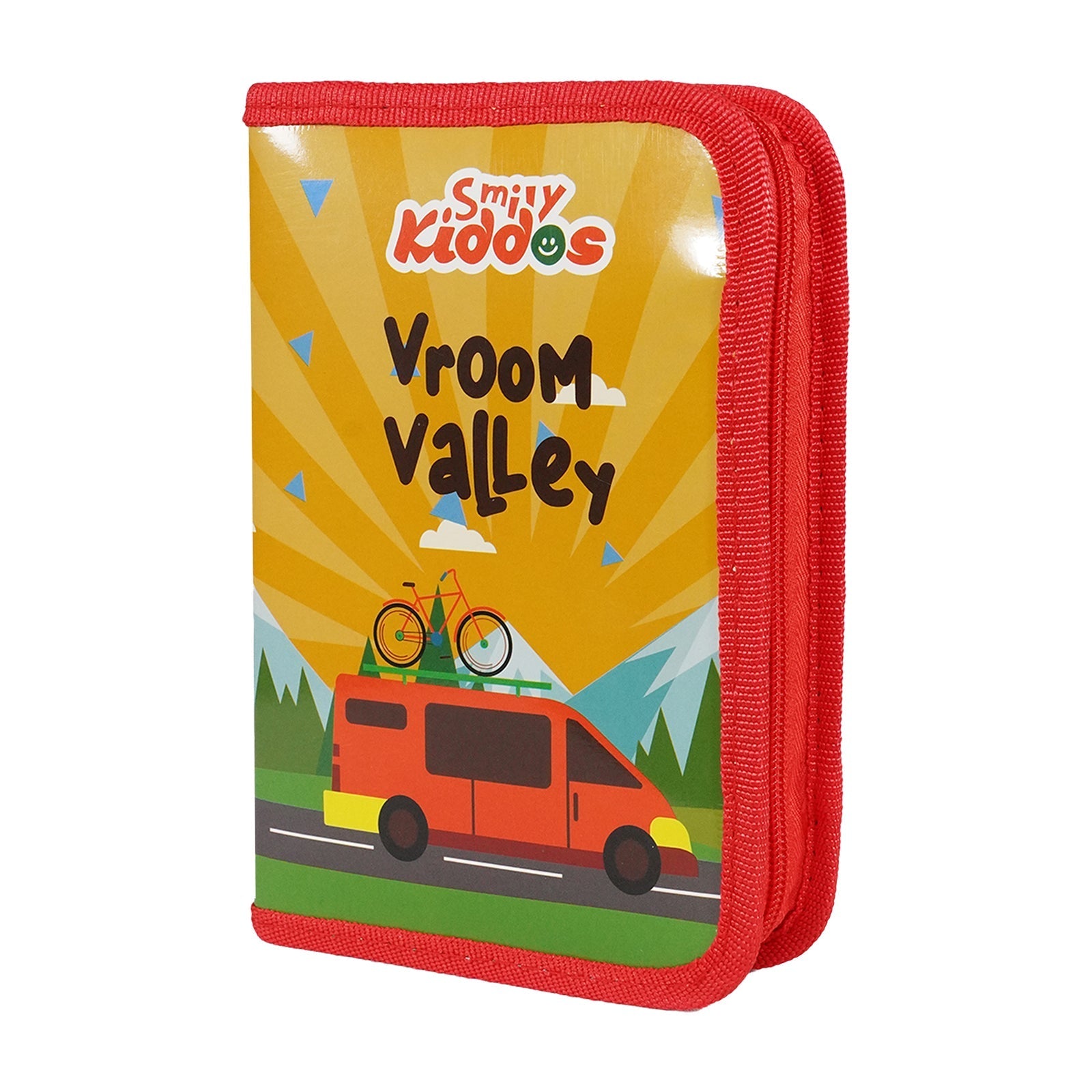 Smily Kiddos Stationery Case – Vroom Valley Theme - Pencil Case