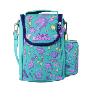 Smily Kiddos Strap Lunch Bag V2 Unicorn Theme Green - SK16001673