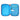 Smily Kiddos Stylish Double Compartment Pencil Case – Light Blue - Stationery