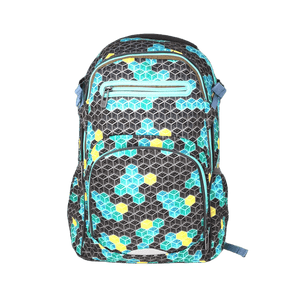 Smily Kiddos Teen backpack - Black & Future Green - SK16001445