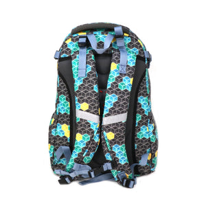 Smily Kiddos Teen backpack - Black & Future Green - School Bag