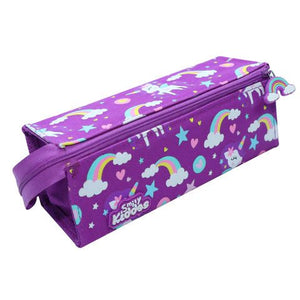 Smily Kiddos Tray Pencil Case Rainbow Unicorn Theme Purple - SK11003010