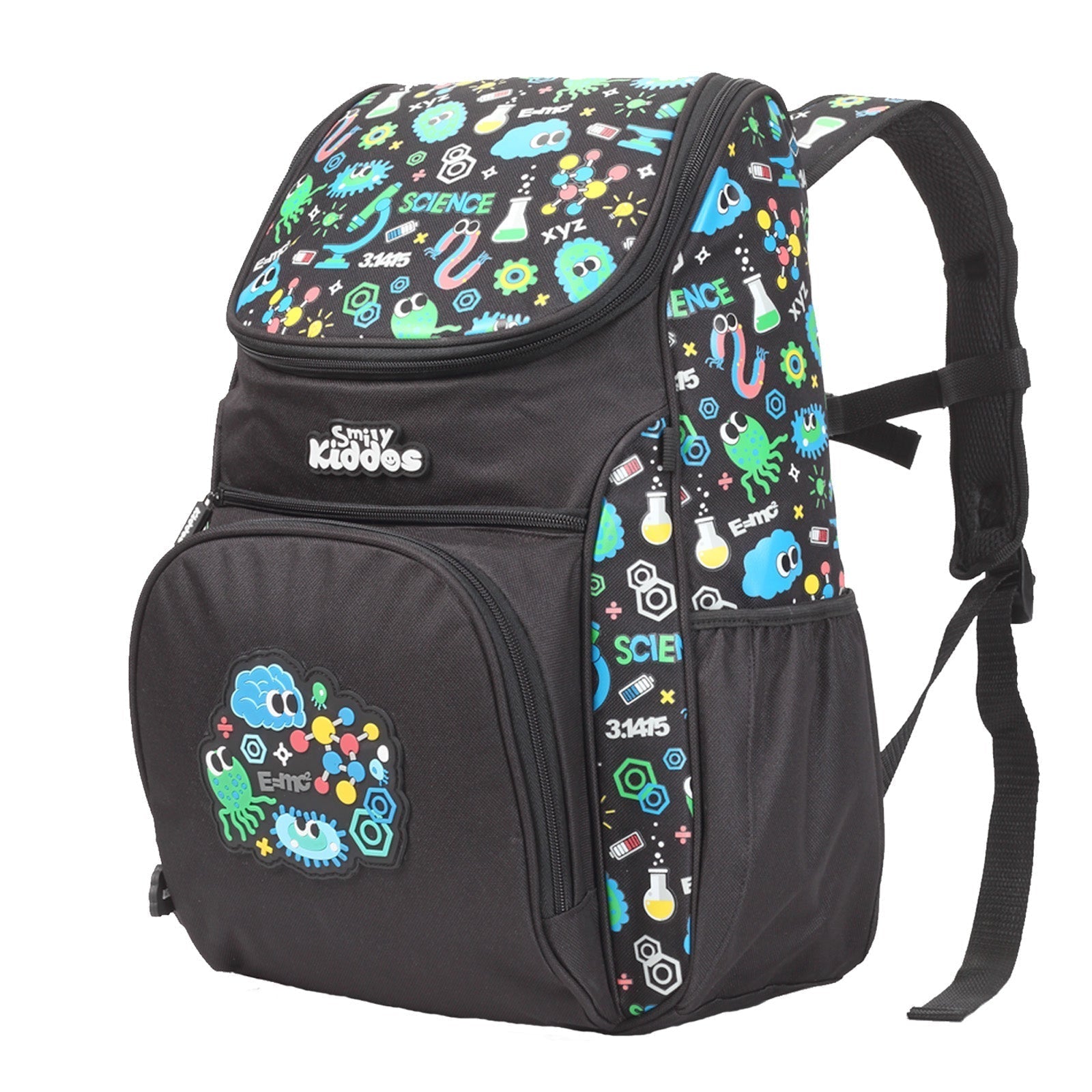 Smily Kiddos U Shape Backpack - Black - SK11002001