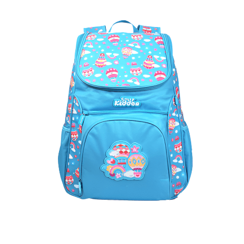 Smily Kiddos U Shape Backpack - Light Blue - SK11002003