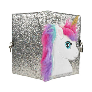 Smily Kiddos Unicorn Lockable notebook - Green Art & Craft
