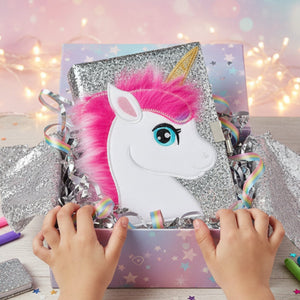 Smily Kiddos Unicorn Lockable notebook - Multi color Art & Craft