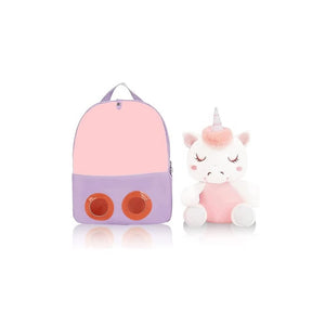 Smily kiddos Unicorn Plush Toy Backpack - Purple - SK16001842