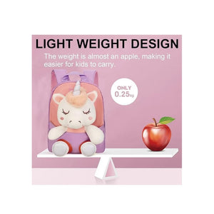 Smily kiddos Unicorn Plush Toy Backpack - Purple - SK16001842