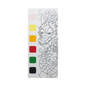 Smily Kiddos Watercolor Painting Book - Lion Dance Art & Craft