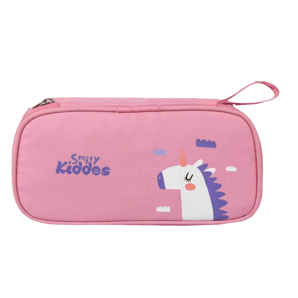 Smily Kiddos Zipper Pencil Pouch Unicorn Light - Pink - MK11001615