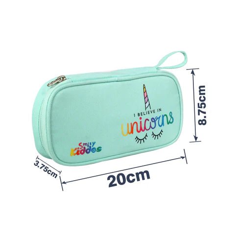 Smily Kiddos Zipper Pencil Pouch Unicorn Sea - Green - MK11001613