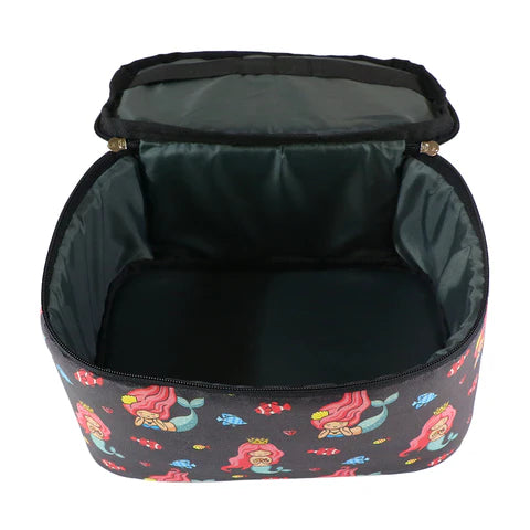 Smily Kiddos Double Decker Lunch Bag Merimaid Theme - Violet