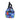Smily Kiddos Double Decker Lunch Bag  Monster Theme - Blue