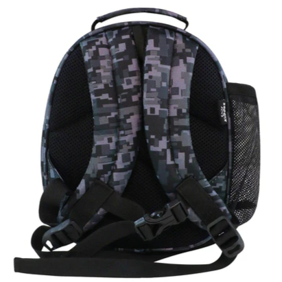 Smily Kiddos Eva Pre School Backpack Alien Theme - Black