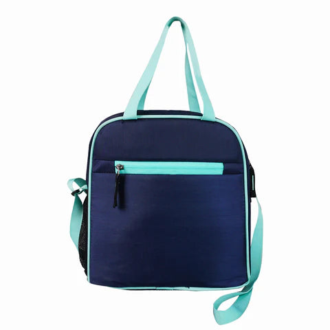Smily Kiddos Unicorn Theme Lunch Bag | Perfect for Toddlers, School, Picnic & Travel - Blue