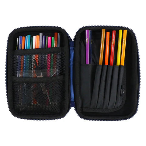 Smily Kiddos Single Compartment EVA Pencil Case - Magic Unicorn Blue