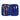 Smily Kiddos Single Compartment pencil case v2 Space Theme Blue