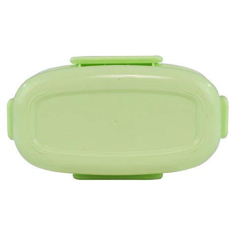 Smily kiddos Stainless Steel Lunch Box Small Robot Theme - Green