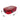 Smily kiddos Stainless Steel Pan Cake Theme Lunch Box - Red