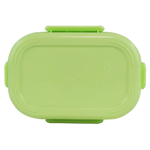 Smily kiddos Stainless Steel Roar Dino Theme Lunch Box - Green - medium