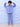 Smurf Squad Kids Fleece Zipper Jacket & Sweatpants Combo - KWW2 - SMSZSP - 6 - 12