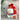 Snowman Red & White Knitted Large Size Christmas Sack, 21 inches - 