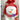 Snowman Red & White Knitted Large Size Christmas Sack, 21 inches - 