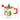 Snowman with Tree ceramic Christmas Coffee and Hot Chocolate Mug with 3d christmas tree Lid and Stainless Spoon. - Christmas
