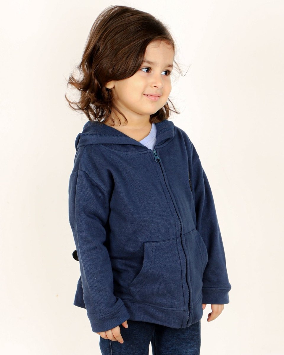 Soccer Squad Unisex Kids Zipper Jacket - ZPJK-BLUZ-1-2