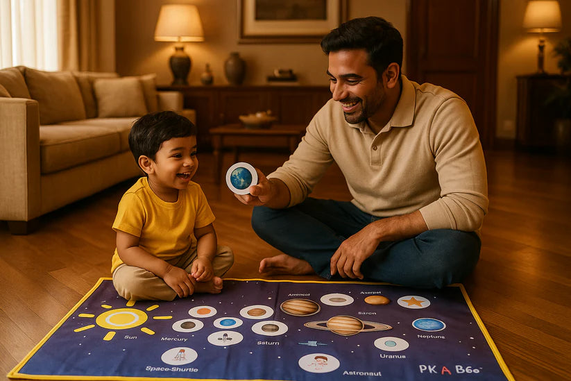 PiK A BOO 5-Senses Cloth Activity Mat – Explore & Learn