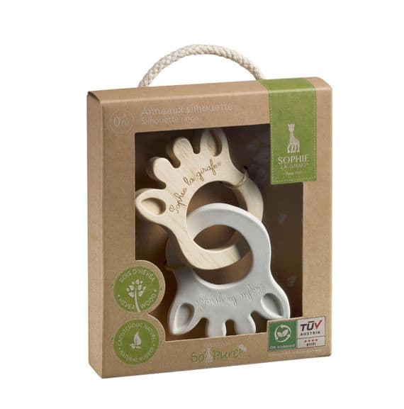 Sophie la Girafe Silhouette ring So'pure- Teether