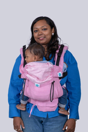 Soul Slings Aseema Baby Carrier - Bloom Linen Baby Carrier