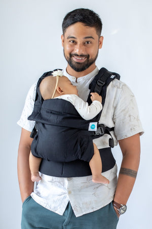 Soul Slings Aseema Baby Carrier - Black Baby Carrier
