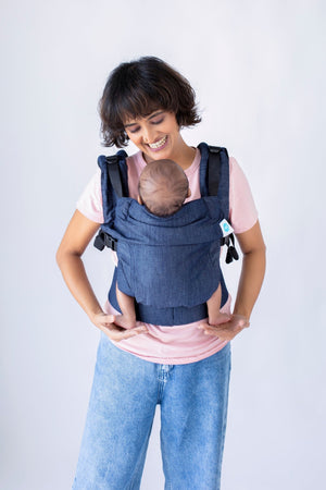 Soul Slings Aseema Baby Carrier - Denim Baby Carrier