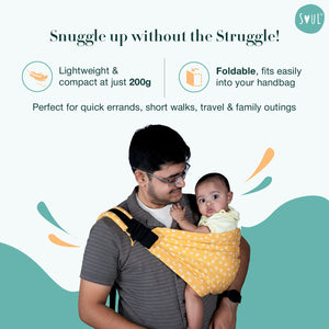 Soul Slings Imbu Hip Sling - Daisy Baby Carrier