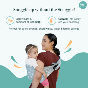 Soul Slings Imbu Hip Sling - Frost Baby Carrier