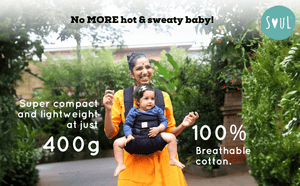 Soul Slings Lali: Cotton Baby Carrier - LALC01
