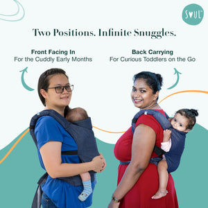 Soulslings Mitra Baby Carrier - Denim Baby Carriers