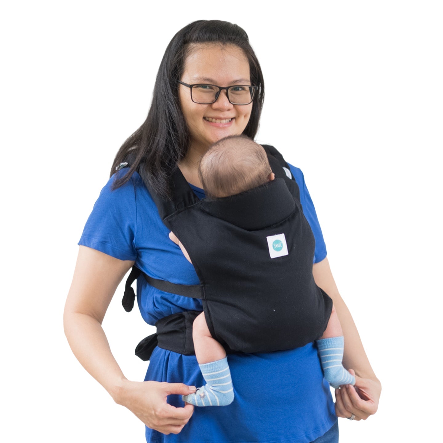 Soulslings Mitra Baby Carrier - Black Baby Carriers