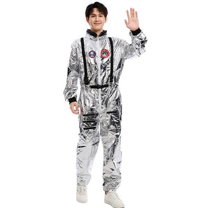 Space Astronaut Man, Adult Halloween Costume Fancy Dress Up - M Halloween