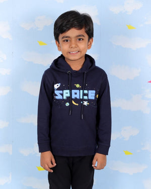 Space Invader Hooded Sweatshirt - KWW-AN-SISW-0-6