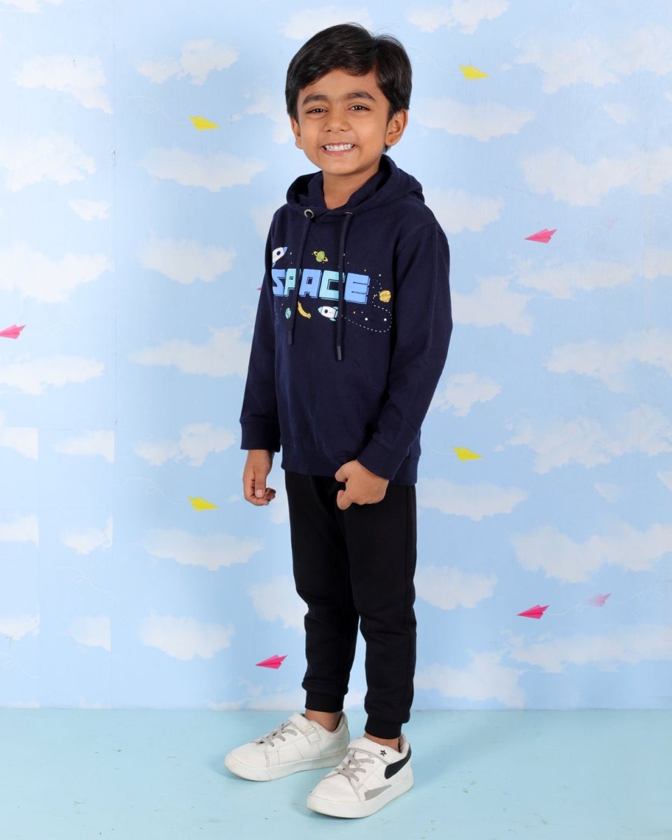 Space Invader Hooded Sweatshirt - KWW-AN-SISW-0-6