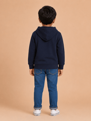Space Invader Hooded Sweatshirt - 0-6 Months Kids Winter Hoodies