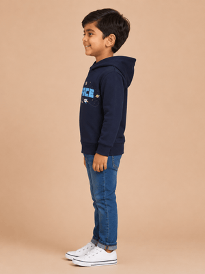 Space Invader Hooded Sweatshirt - 0-6 Months Kids Winter Hoodies