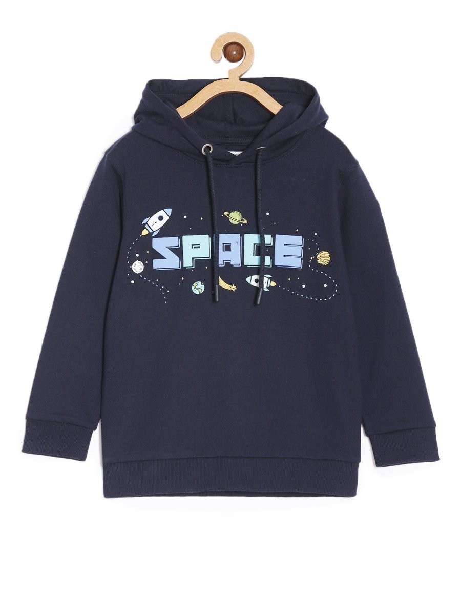 Space Invader Hooded Sweatshirt - KWW-AN-SISW-0-6